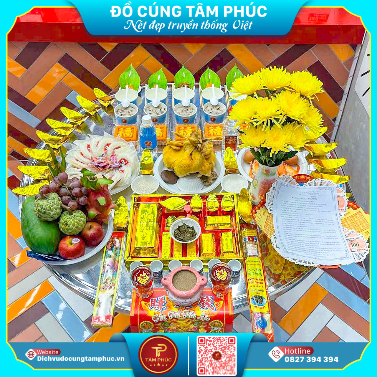 Khai Trương Hồng Phát, Mâm Cúng Trọn Gói Tại Cần Thơ